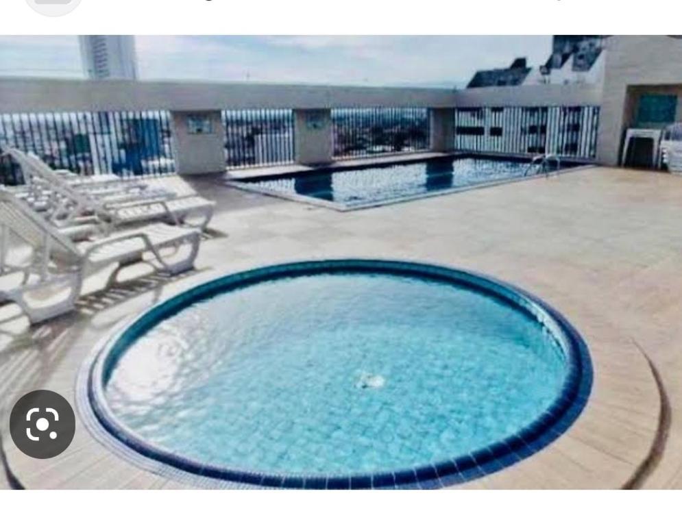 Apartamento Tipo Flat Palladium Service Sao Vicente  Ngoại thất bức ảnh